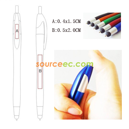 Customization Pen with Stylus Corporate Gifts