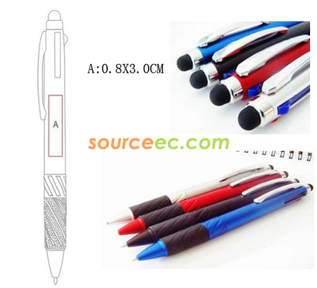 Customization Metal Pen with Stylus Corporate Gifts