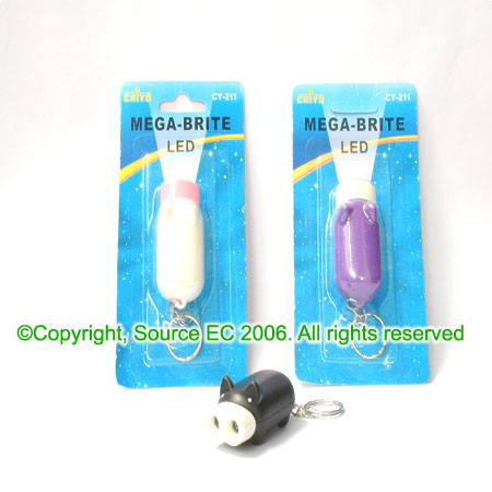 Customization Small Pig Light Keychain Corporate Gifts