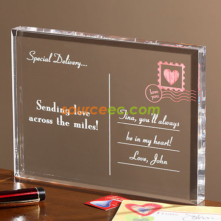 Crystal Souvenir Block