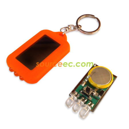 Customization Solar Torch Keychain Corporate Gifts