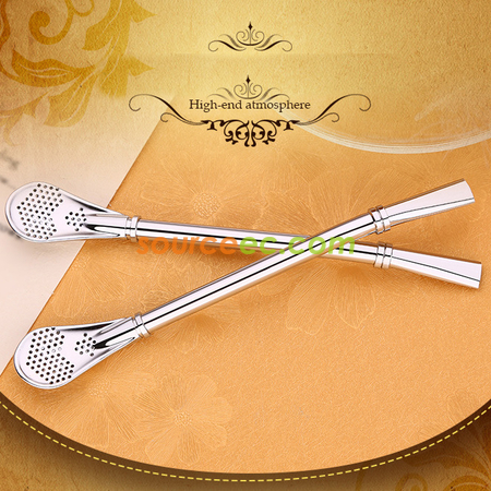 Customization Stainless Steel Straw Spoon Corporate Gifts