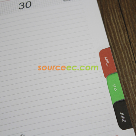 Customization Leather Schedule Notebook Corporate Gifts