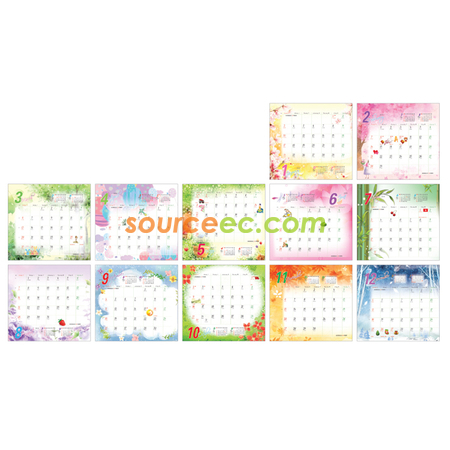 Customization Table Calendar Corporate Gifts