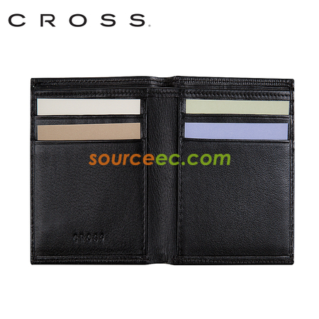 Customization Cross - Leather Slim Bi-Fold Wallet Corporate Gifts