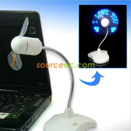 Customization LED Flash The Word Fan Corporate Gifts
