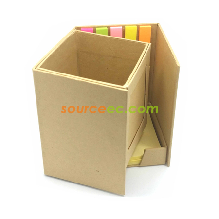 Customization Pen Holder With Memo Pad Corporate Gifts