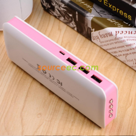 Customization Mobile Power Supply With Light Corporate Gifts