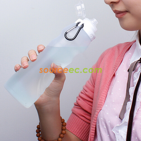 Customization 550ML Silicone Sports Water Bottle Corporate Gifts