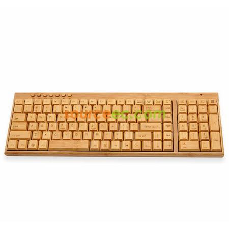 Wireless Bamboo Keyboard