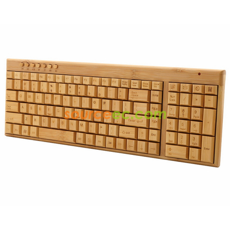 Customization Wireless Bamboo Keyboard Corporate Gifts
