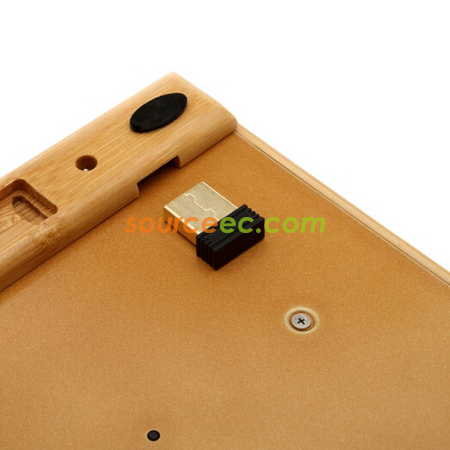 Customization Wireless Bamboo Keyboard Corporate Gifts
