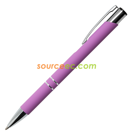 Customization Euroauz Rubberised Metal Pen Corporate Gifts