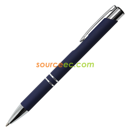 Customization Euroauz Rubberised Metal Pen Corporate Gifts