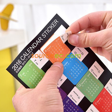 Calendar Stickers