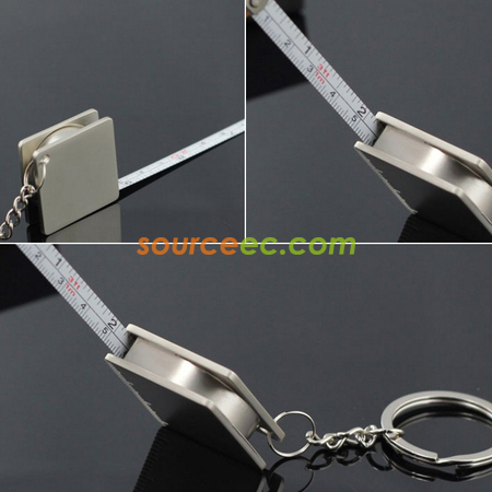 Customization Metal Measure with Key Ring Corporate Gifts