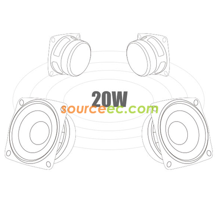 Customization Outdoor Bluetooth Speaker Corporate Gifts