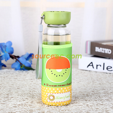 Customization 360ML Watermelon Glass Bottle Corporate Gifts