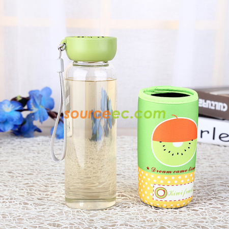 Customization 360ML Watermelon Glass Bottle Corporate Gifts