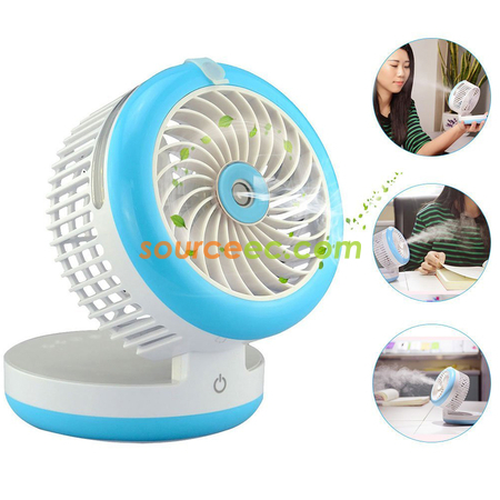 Customization USB Mini Cooling Misting Fan  Corporate Gifts
