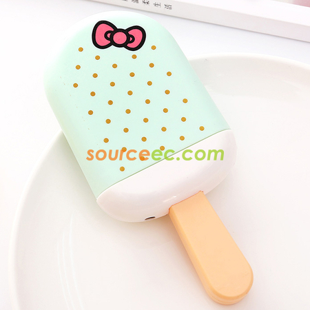 Customization Ice Cream Shape USB Handheld Fan Corporate Gifts