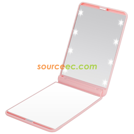 Customization Led Lighted Compact Makeup Mirror Corporate Gifts