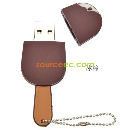 Customization Ice Cream Shape USB Flash Memory Corporate Gifts