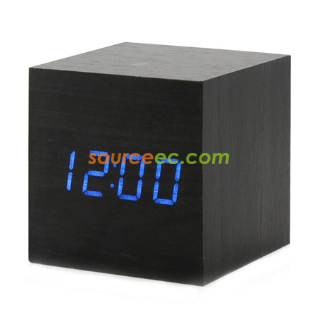Customization Wooden Digital Alarm Clock Corporate Gifts