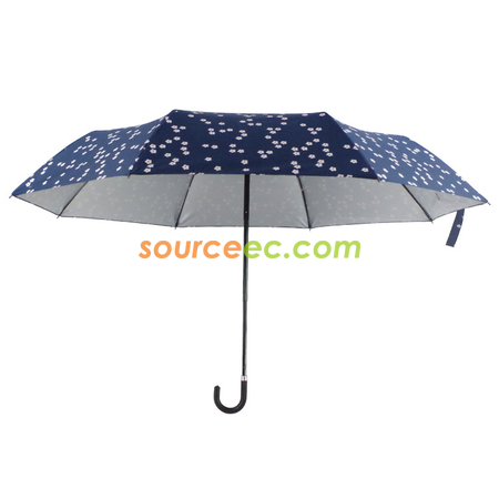 Customization Folding Umbrella with Bent Handle Corporate Gifts