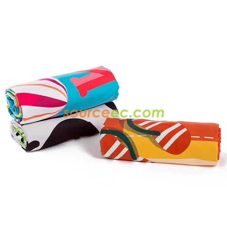 Customization 70x140 Quick Drying Beach Towel Corporate Gifts