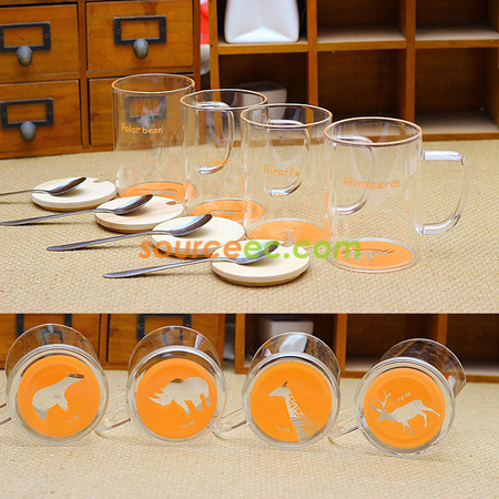 Customization Glass Cup Corporate Gifts