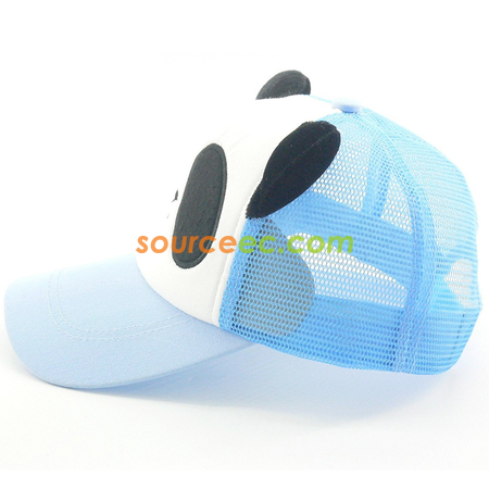 Customization Panda Mesh Baseball Cap Corporate Gifts