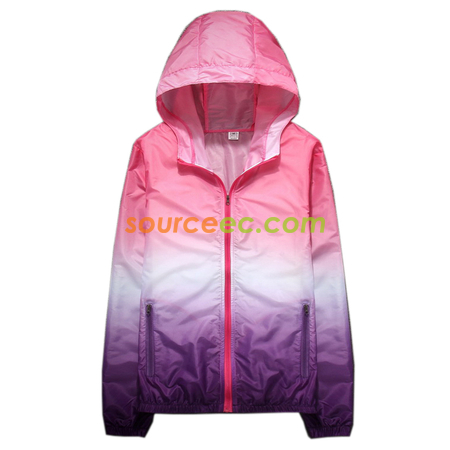 Customization Ultrathin Breathable Windbreaker Coat Corporate Gifts