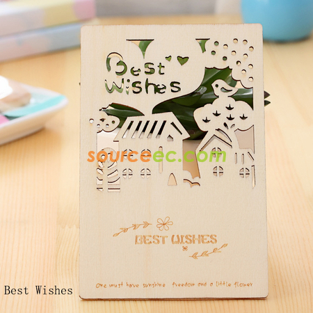 Customization Wooden Postcard Corporate Gifts