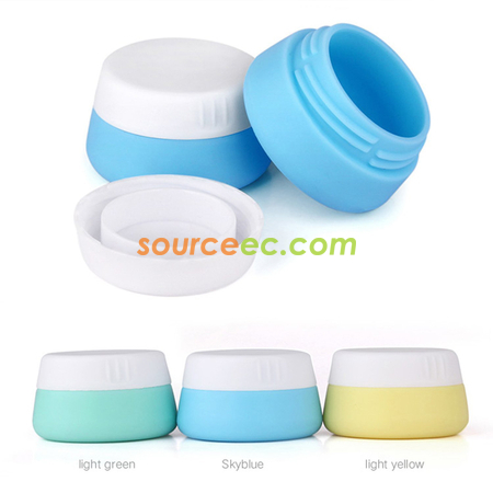 Customization Travel Silicone Cosmetic Containers Corporate Gifts