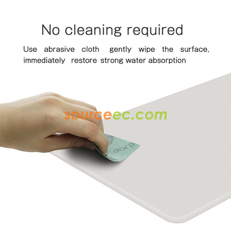 Customization Diatomaceous Earth Absorbent Fast Drying Bath Mat Corporate Gifts