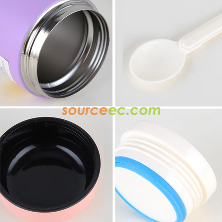 Customization 350ML Vacuum Insulated Stainless Steel Food Jar Corporate Gifts