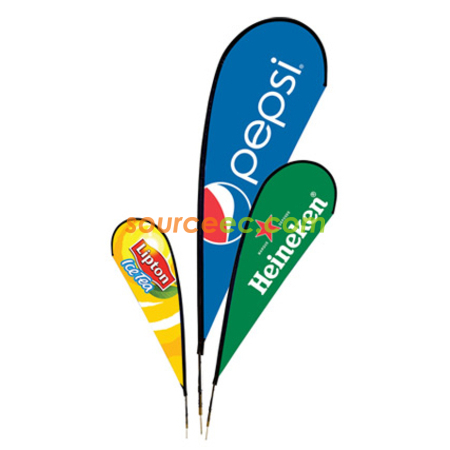 Customization Outdoor Promotional Flag Banner Corporate Gifts