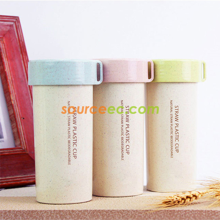 Customization 300ML Wheat Straw Cup Corporate Gifts