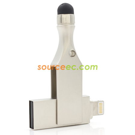 Customization USB Flash Drive with Stylus Pen Corporate Gifts