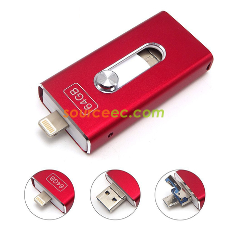 Customization 3 in 1 USB Flash Drive Corporate Gifts