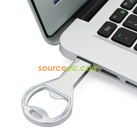 Customization USB Flash Drive with Bottle Opener Shape Corporate Gifts