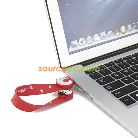 Customization Snowman USB Flash Drive Wrist Corporate Gifts
