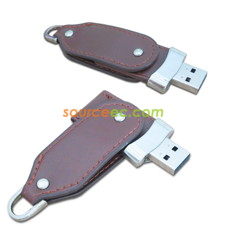 Customization Leather USB Flash Drive Corporate Gifts