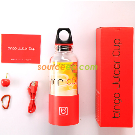 Customization 500ML Multi-Function Portable USB Charging Juice Cup Corporate Gifts