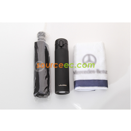 Customization Umbrella Towel Insulated Cup Giftset Corporate Gifts