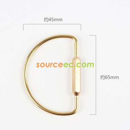 Customization Brass Handmade Key Chain Corporate Gifts