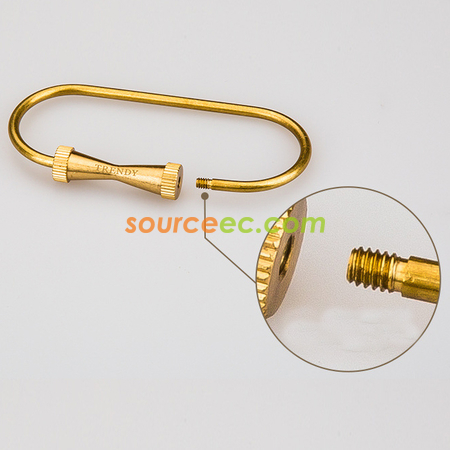Customization Brass Handmade Key Chain Corporate Gifts