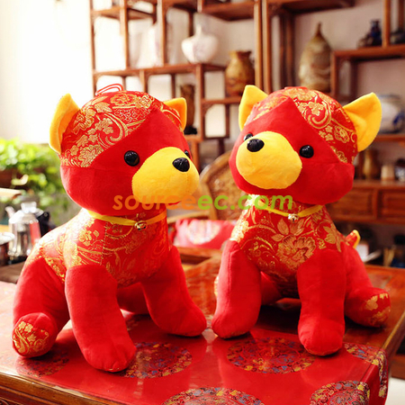 Customization Luck Dog Doll Corporate Gifts