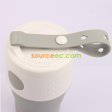 Customization 350ML Silicone Collapsible Coffee Cup Corporate Gifts